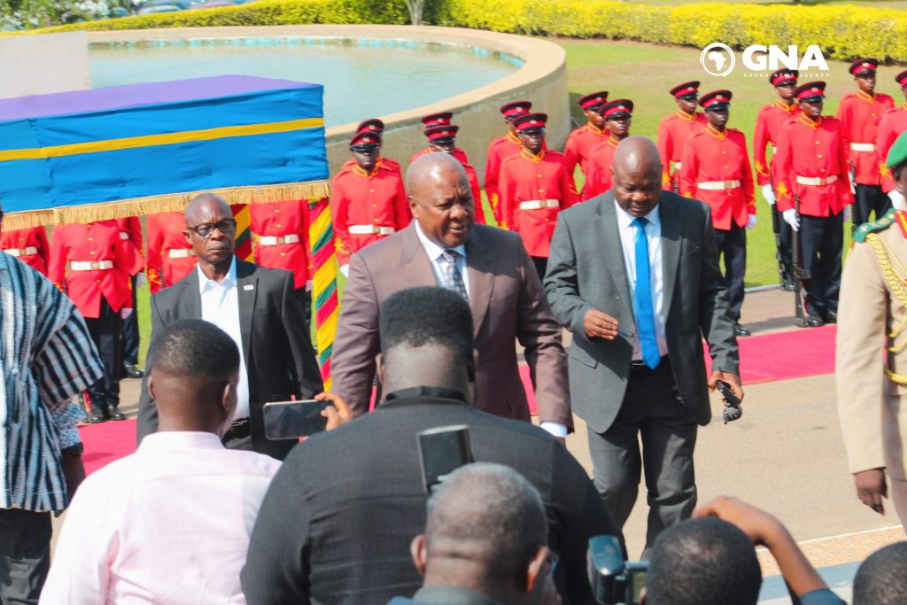 John Mahama Among Dignitaries At Akufo Addo S Penultimate Sona Ghana