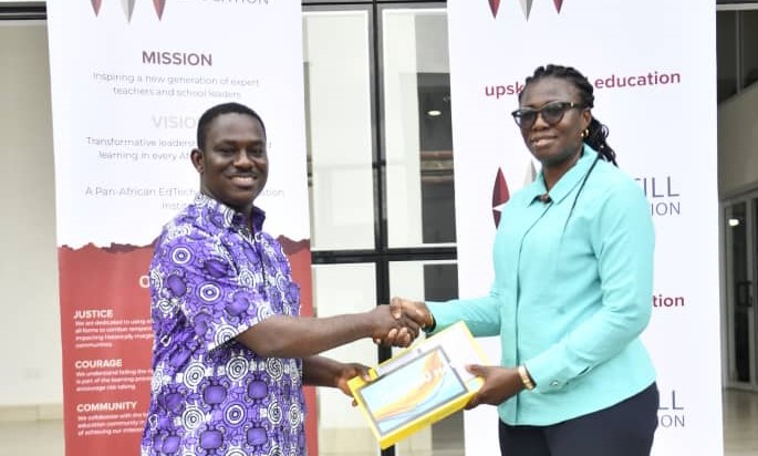 Ghanaian Teacher Wins Instill Education Competition Ghana News Agency   Teacher Education Competition 1 