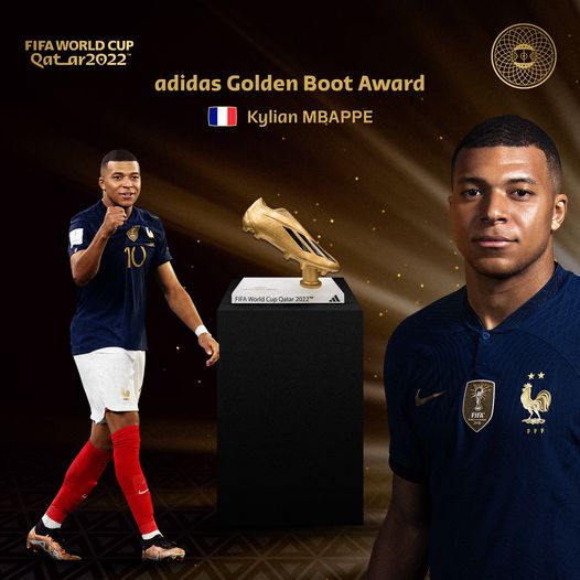 Kylian Mbappe wins World Cup Golden Boot award, beating Messi, Qatar World  Cup 2022 News