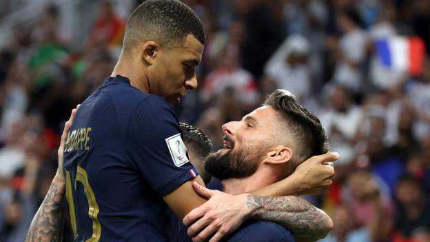 World Cup 2022 Frances Kylian Mbappe Upstages Olivier Giroud After Goalscoring Record Ghana 3656