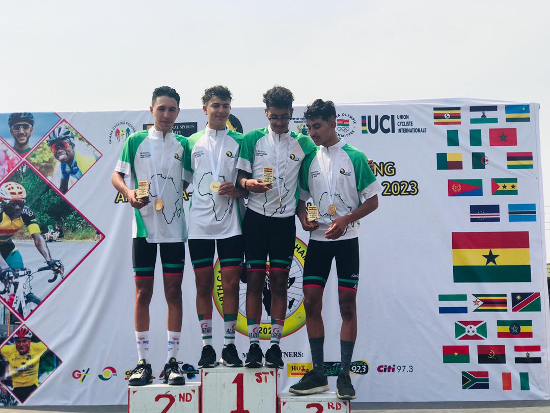 Algeria wins 2 Gold Medals in Day 1 African Cycling Championship