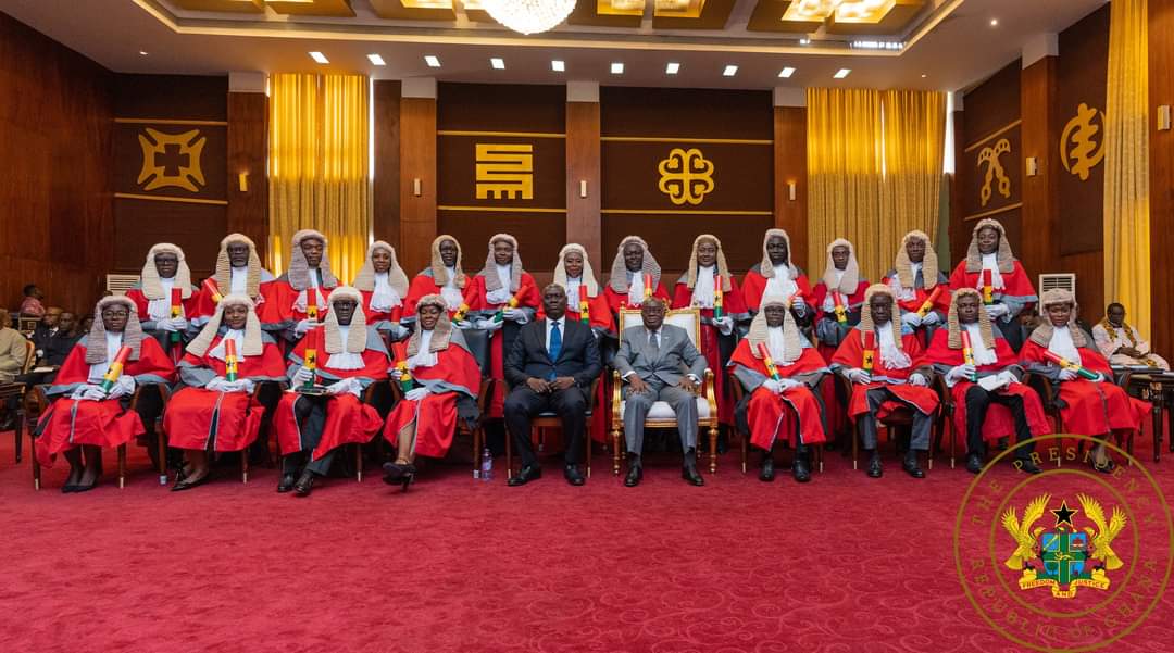 President Akufo-Addo Swears In 21 High Court Judges | Ghana News Agency