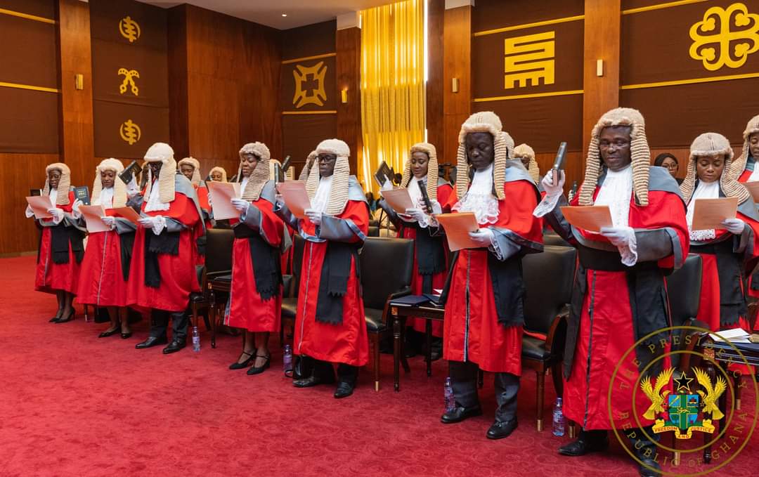 President Akufo-Addo Swears In 21 High Court Judges | Ghana News Agency