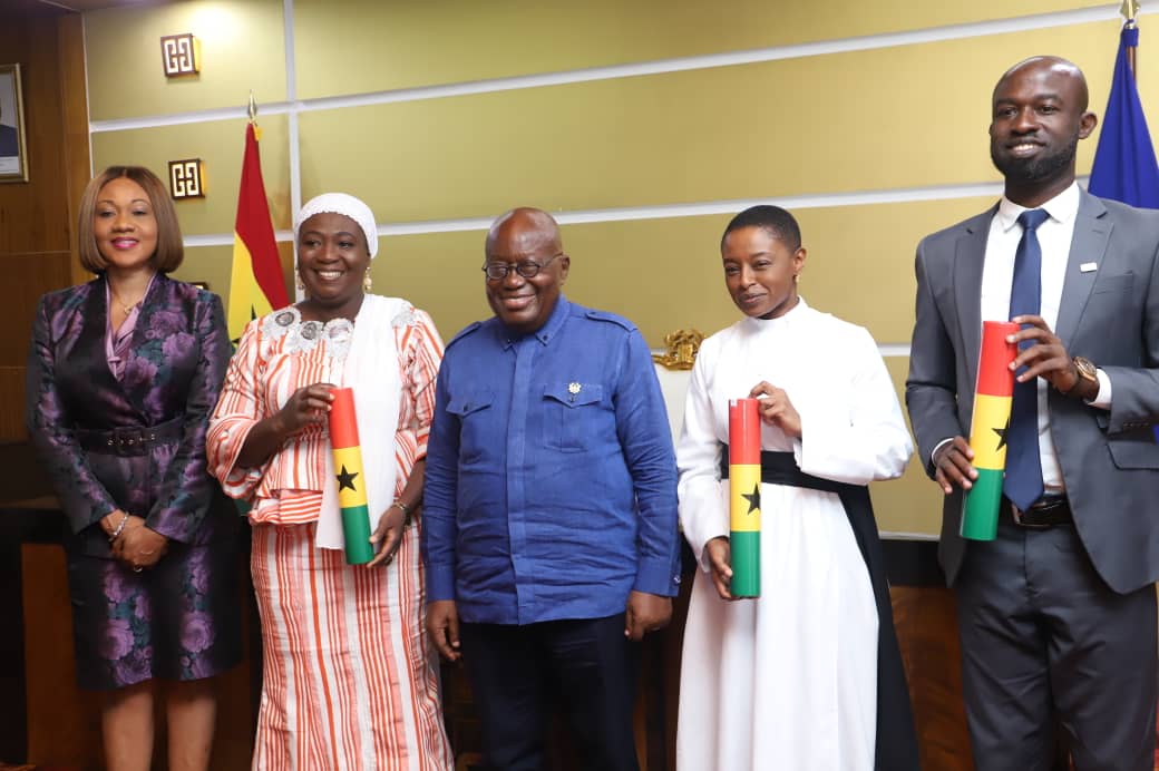 President Akufo-Addo Swears In Three New Members To The EC Board ...