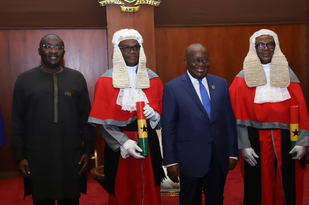 President Akufo-Addo Inducts Two New Supreme Court Judges Into Office ...