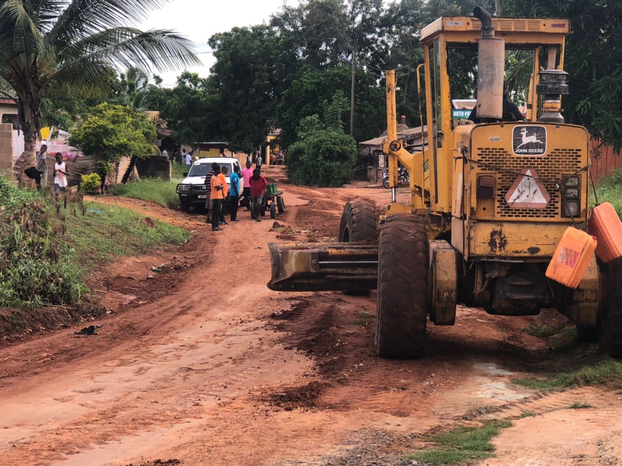 Winners Cooperative Credit Union rehabilitates community road | Ghana ...