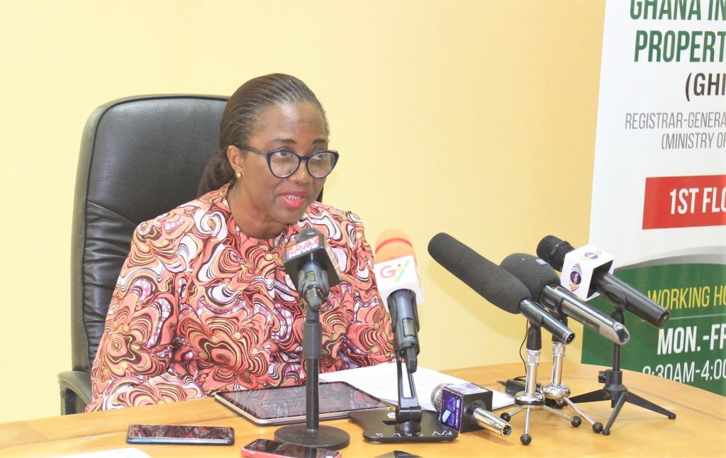 Mrs Grace Ama Issahaque, the Acting Registrar-General