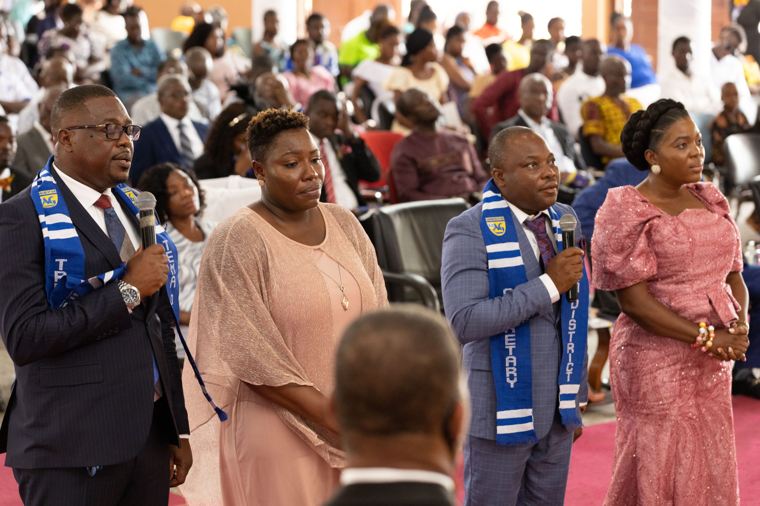 Central Assemblies of God Tema inducts new district executives Ghana