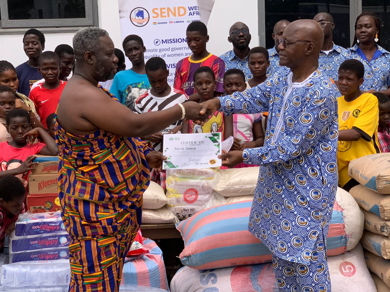 SEND Ghana donates to orphanage home to climax 25th anniversary | Ghana ...