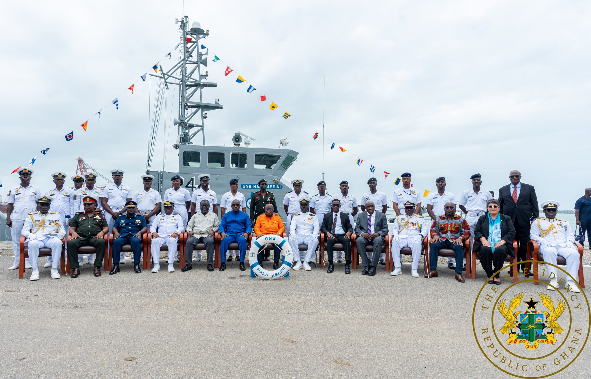 President Akufo-Addo commissions six new vessels into Ghana Navy Fleet ...