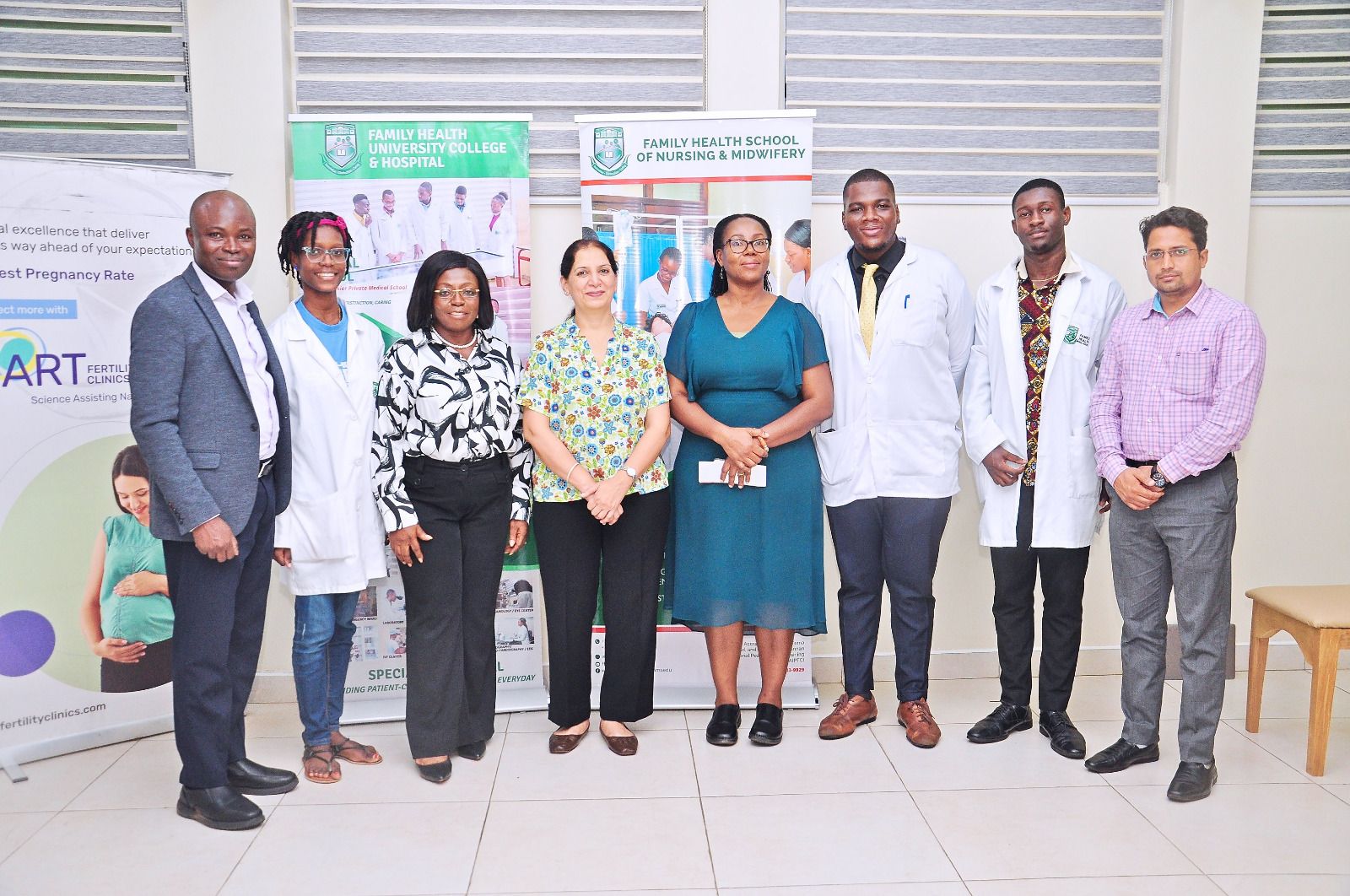 Urology and fertility clinics at family health hospital in Accra ...