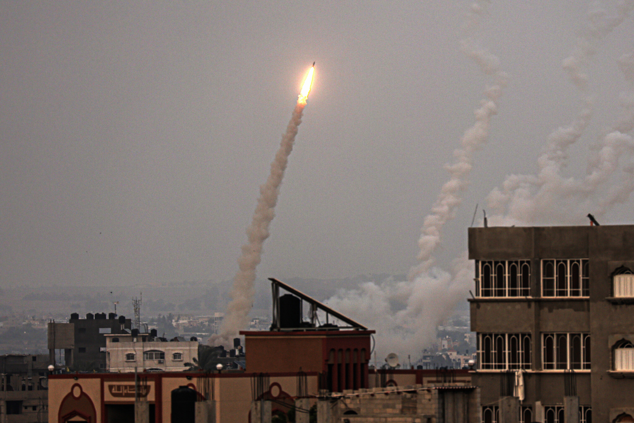 Renewed rocket attacks from Gaza fired at Israeli cities | Ghana News ...