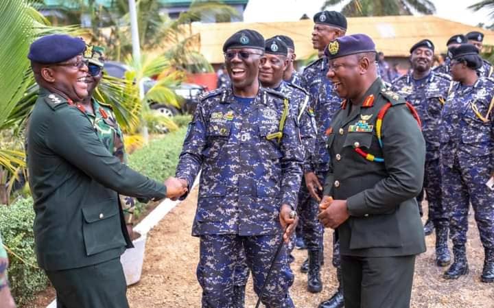 The IGP, Police leadership visit Manhyia Palace, Service Commanders in ...
