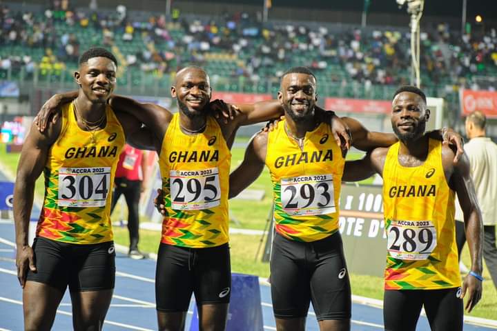 Ghana's 4x100 men's relay team qualifies for Paris Olympics | Ghana ...