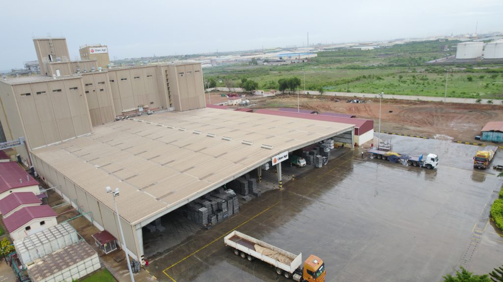 The Olam Agri’s Wheat Mill at Tema