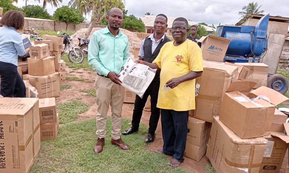 US-based Ghanaian organisation donates medical supplies to two ...