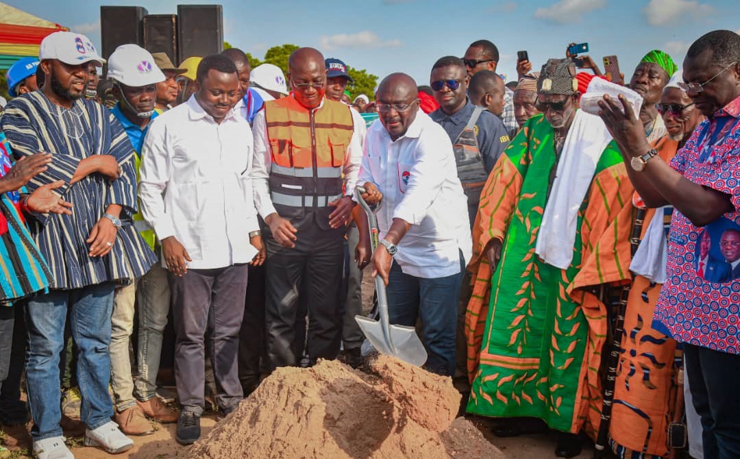 Veep Bawumia breaks ground for construction of first-ever STEM College ...