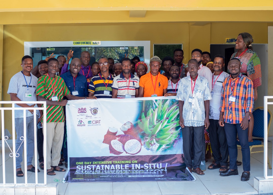 Farmers trained on on-farm conservation of underutilized root and tuber ...