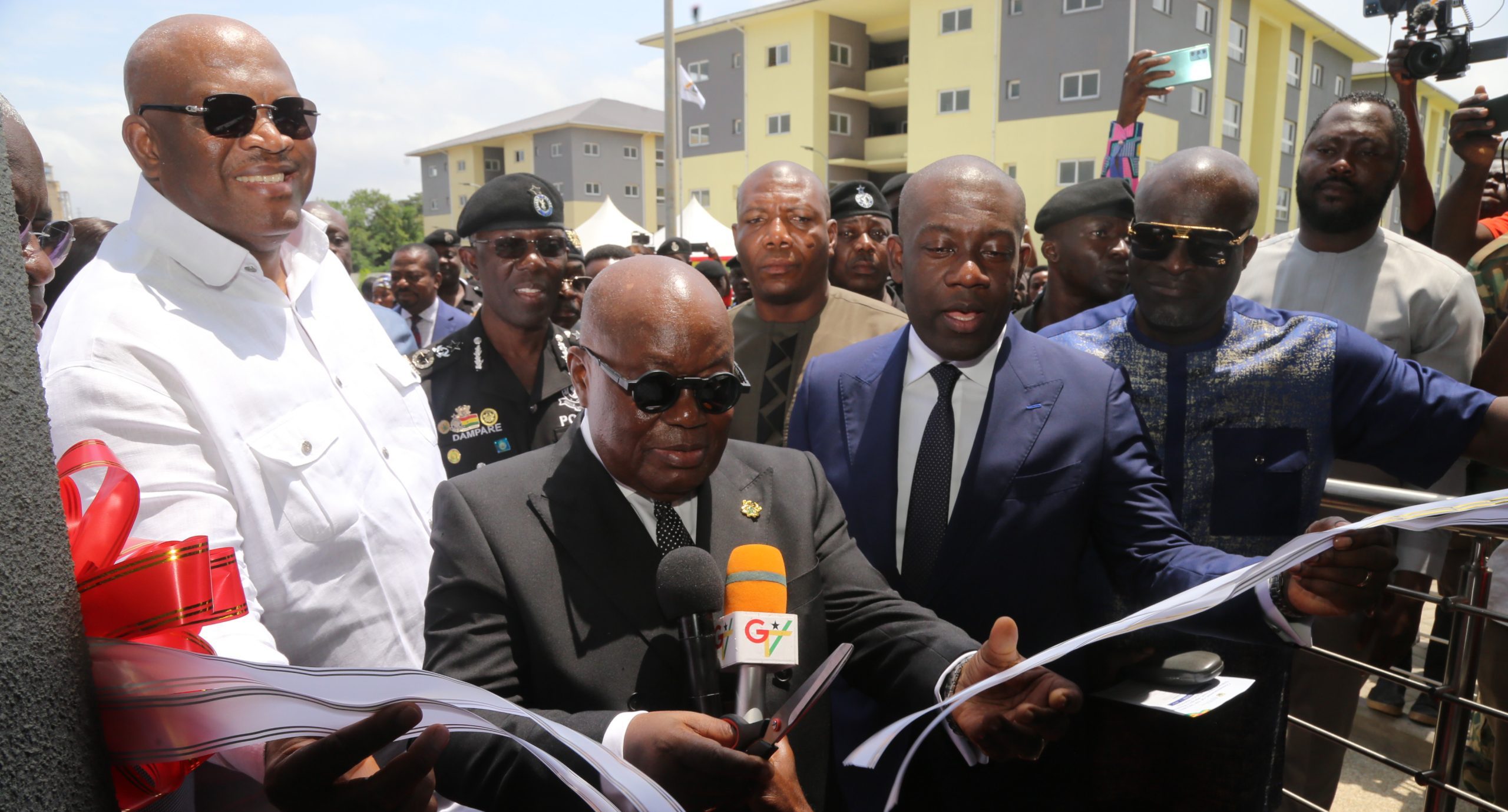 President commission 320 housing units for the Police Service | Ghana ...