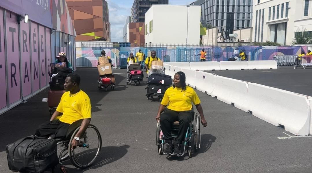 2024 Paralympic Games Team Ghana moves to Games Vilage Ghana News Agency