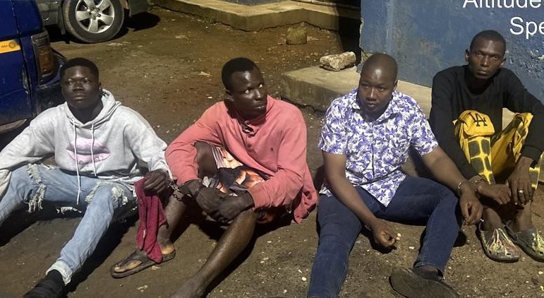 Police foil robbery attempt, arrest four suspects | Ghana News Agency