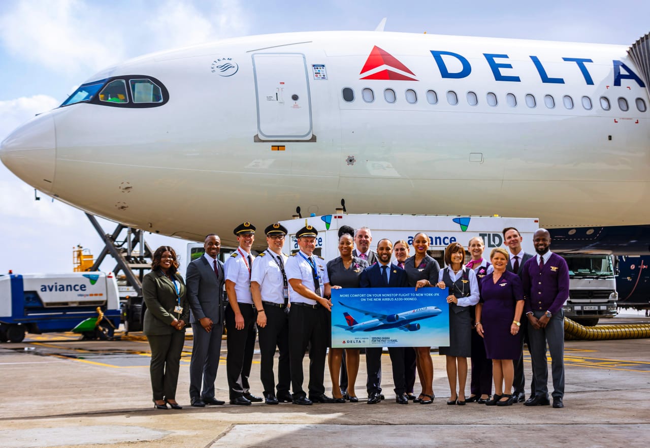 Delta Air Lines launches new aircraft on Accra-New York route