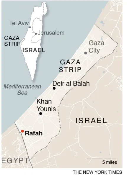 Israel Announces Expansion Of Humanitarian Zone In Gaza Strip 