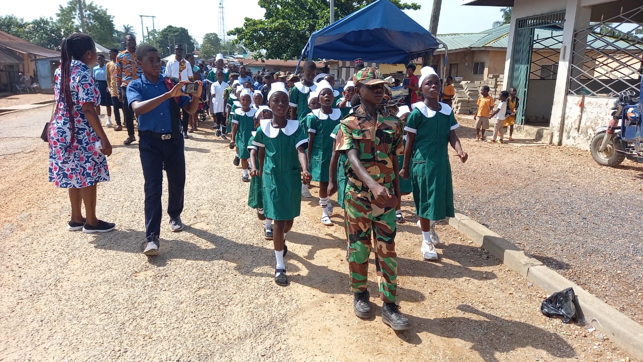 Basic School R World Vision marks career day with Basic schools in Pampawie | Ghana ...