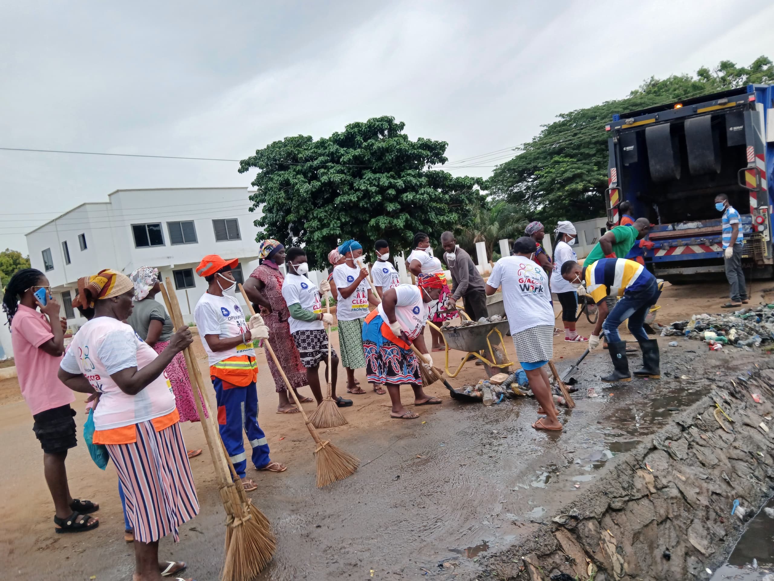 Ada East District Environmental Department organises cleanup exercise ...