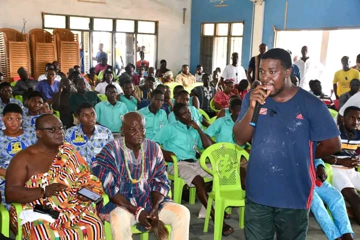 Central Tongu holds town hall meeting to review development progress ...