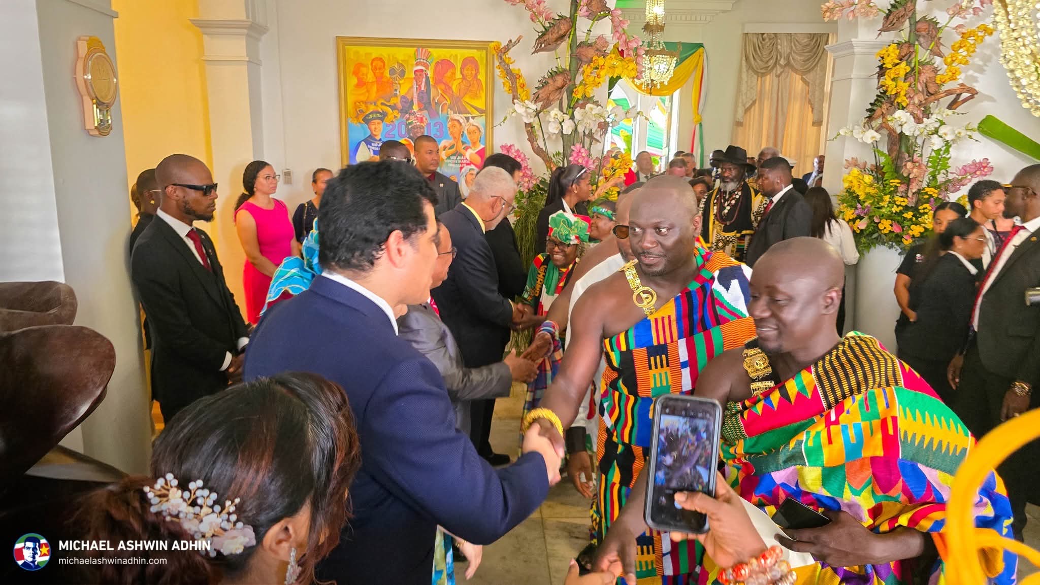 Nifaman traditional area secures diaspora and investment links on international tour