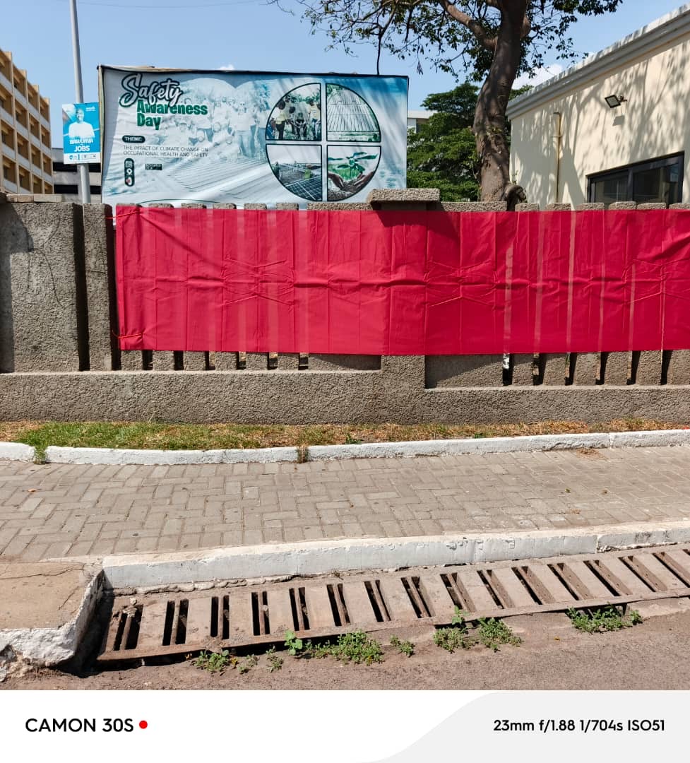 ECG staff hoist red flags to protest planned privatisation