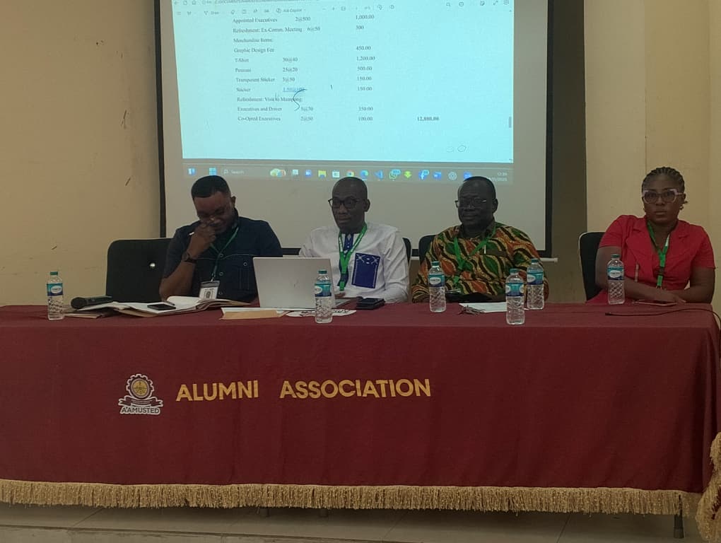 AAMUSTED Alumni President pledges renewed purpose, stronger foundation