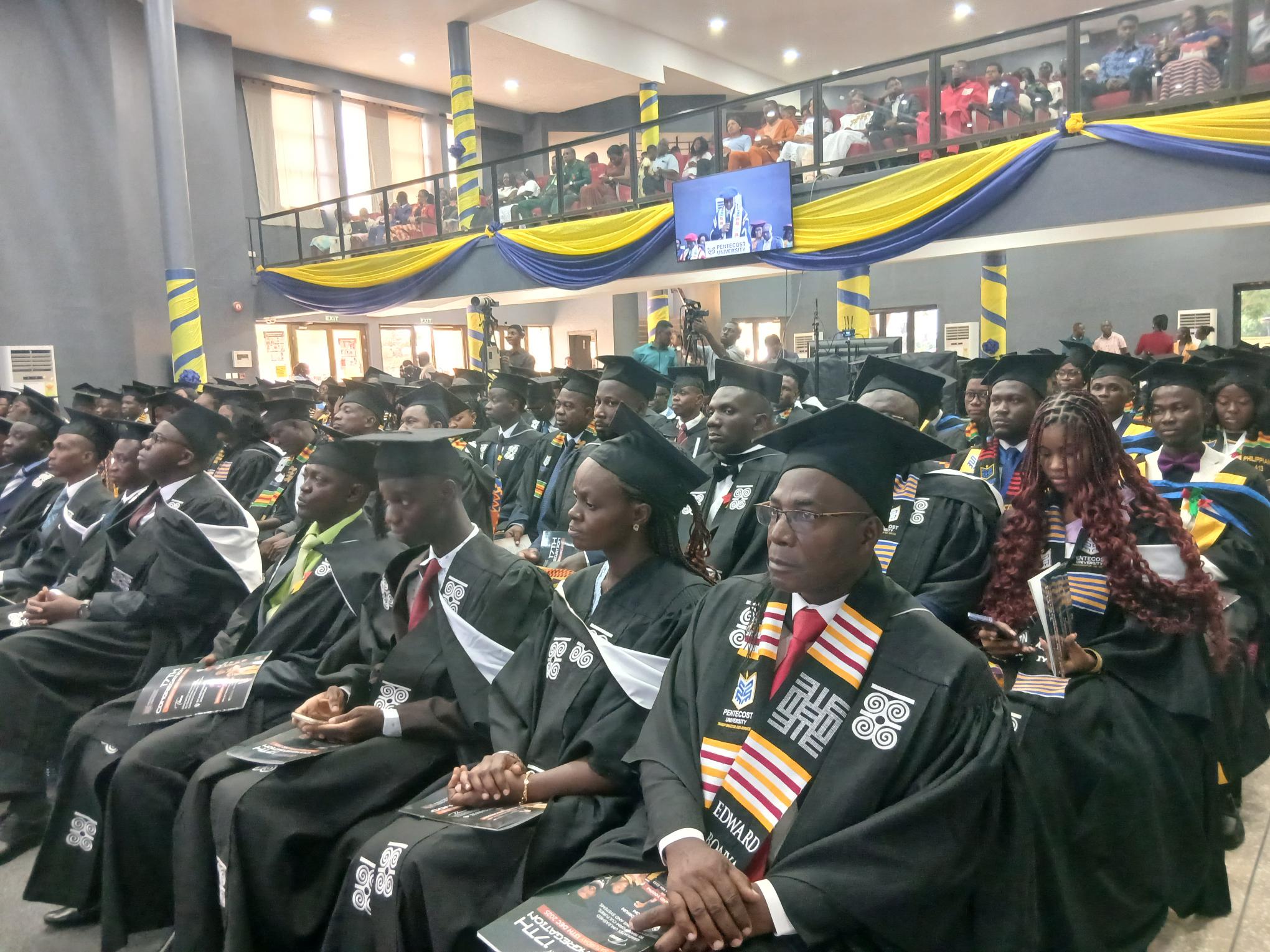 Pentecost University graduates 1,412 students; VC urges them to serve with integrity 