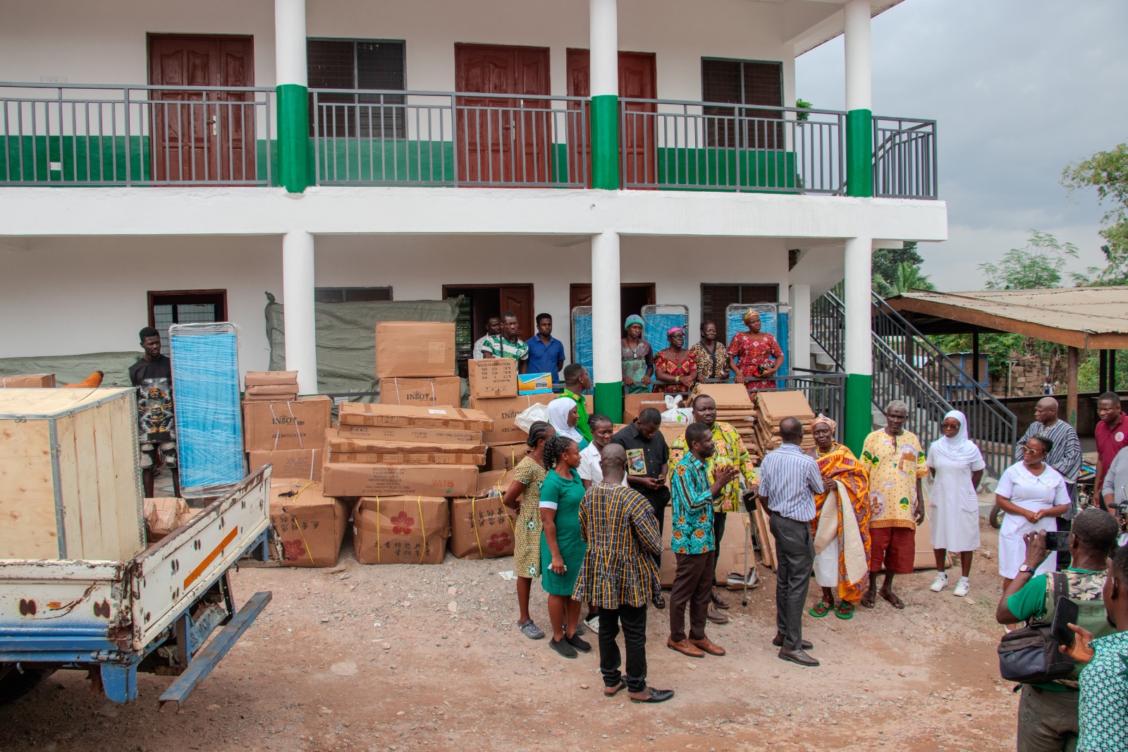 Ensign Global University hands over new maternity block to Kpong Health Centre