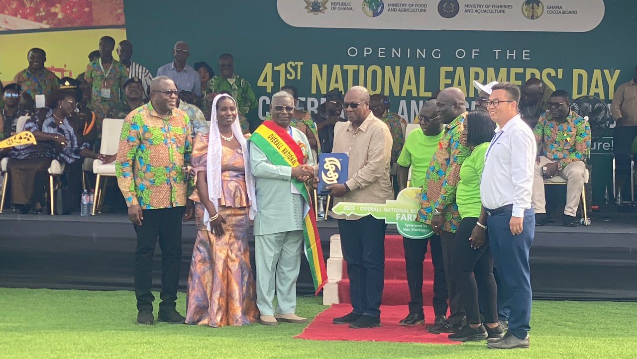 41st Farmers’ Day Celebration: President Mahama pays tribute to nation’s farmers 