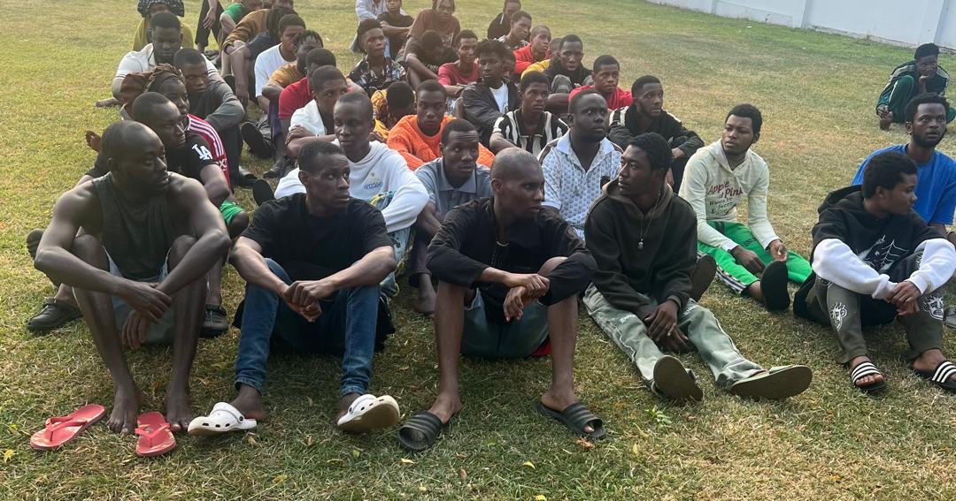 Cybercrime syndicates busted in Dawhenya; 48 Arrested | Ghana News Agency