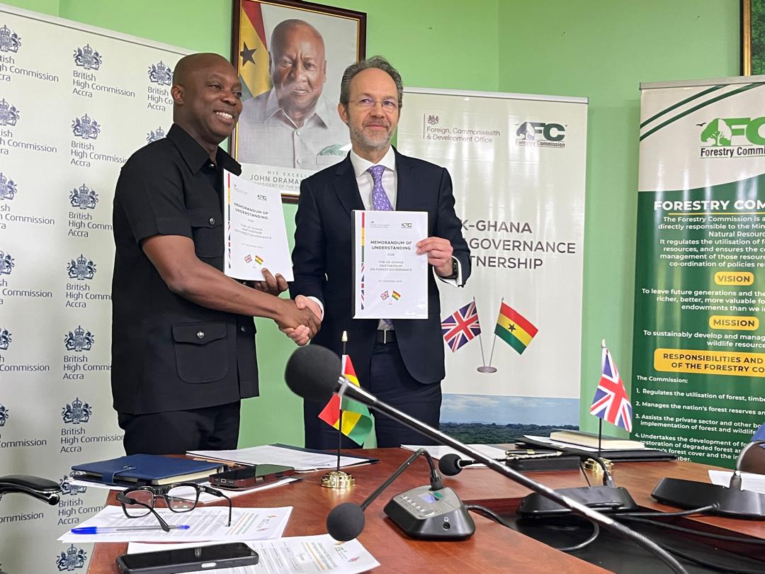 Forestry Commission signs MOU with UK to promote forest governance   