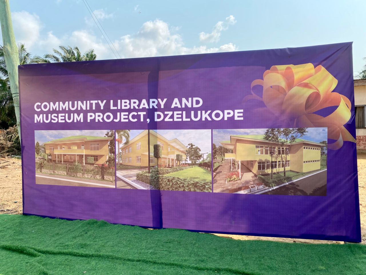Stakeholders cut sod for ultra-modern community library, museum project ...