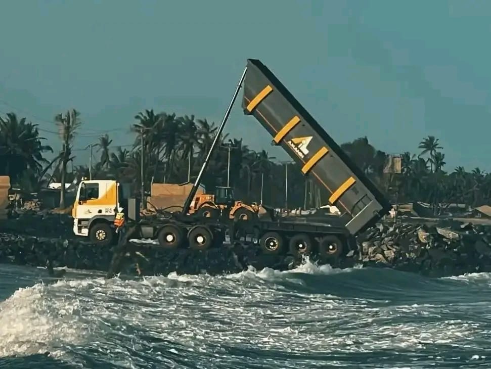 Blekusu Sea Defense Project: Coastal communities hail progress of work  