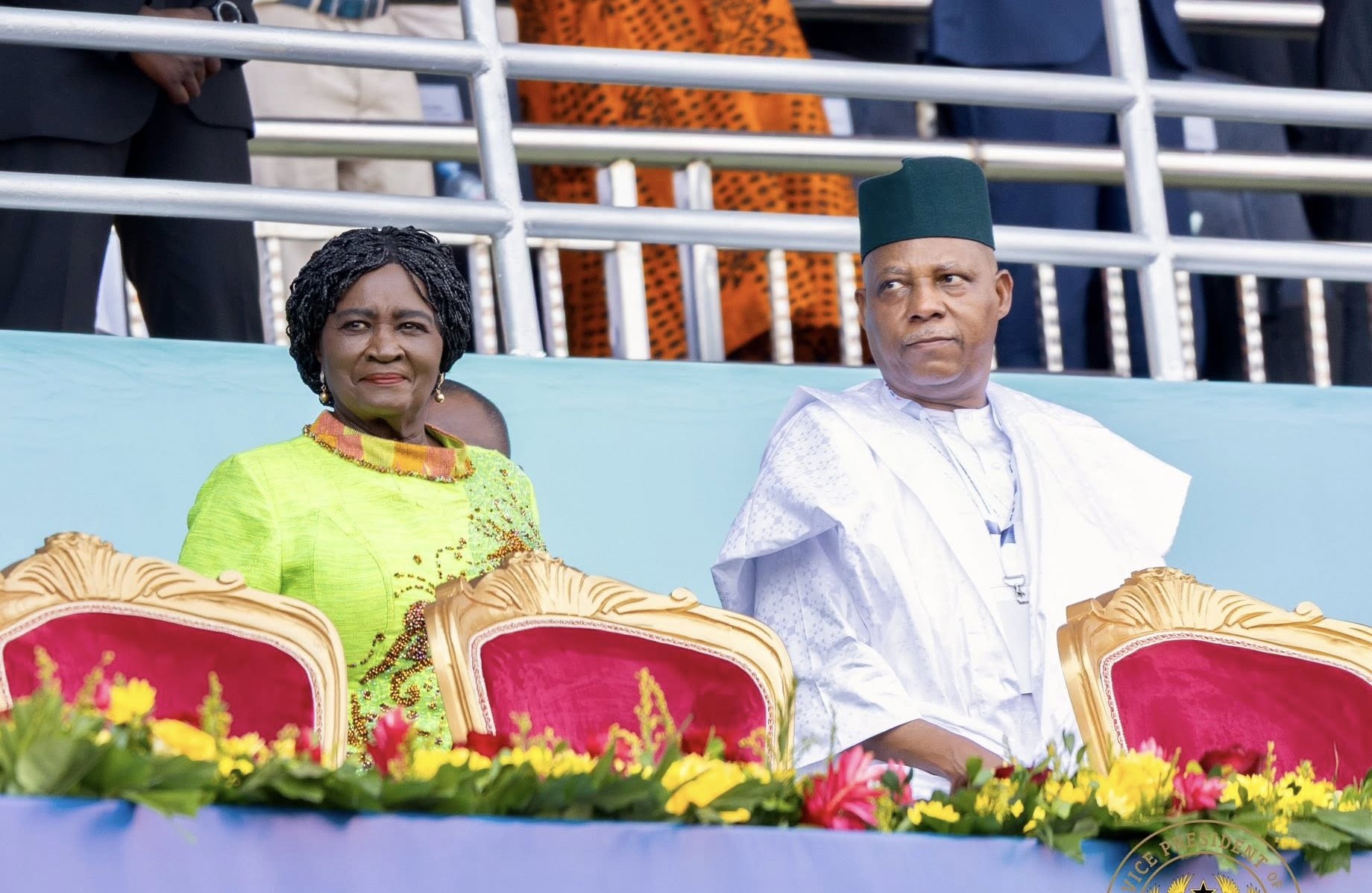 Vice President Opoku-Agyemang attends swearing-in of Guinean President Doumbouya 