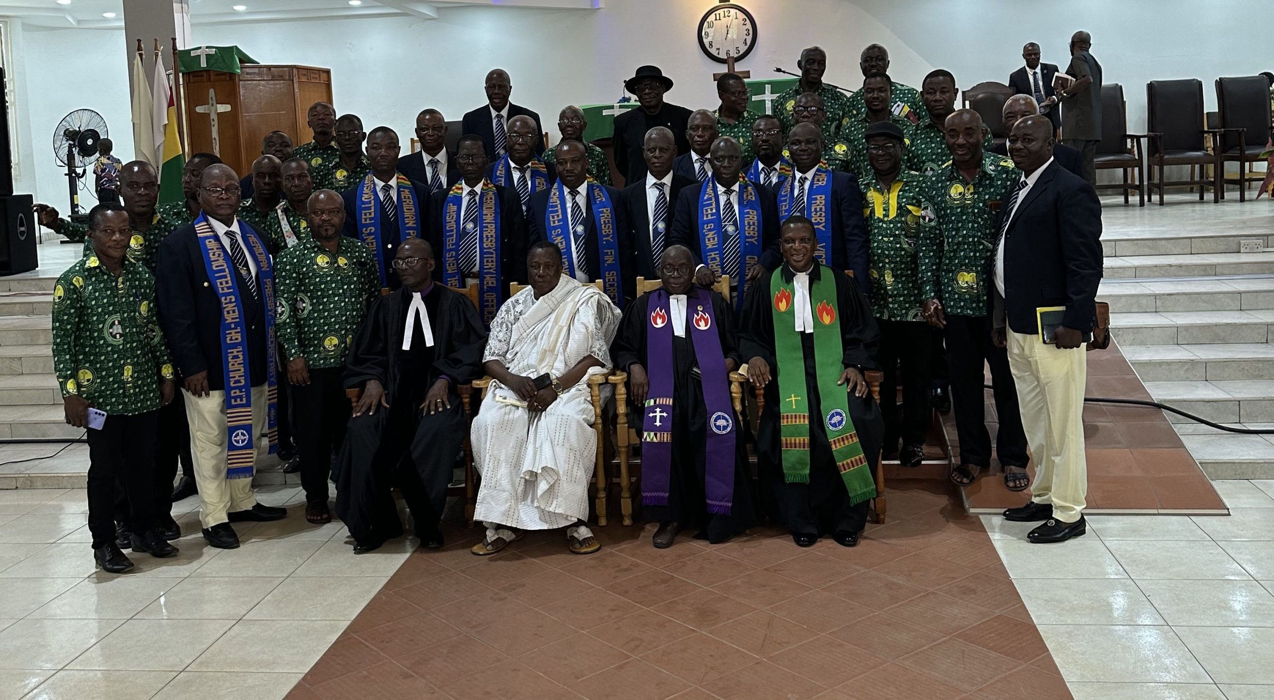 EP Church’s Meridian Presbytery Men’s Fellowship inducts new executives