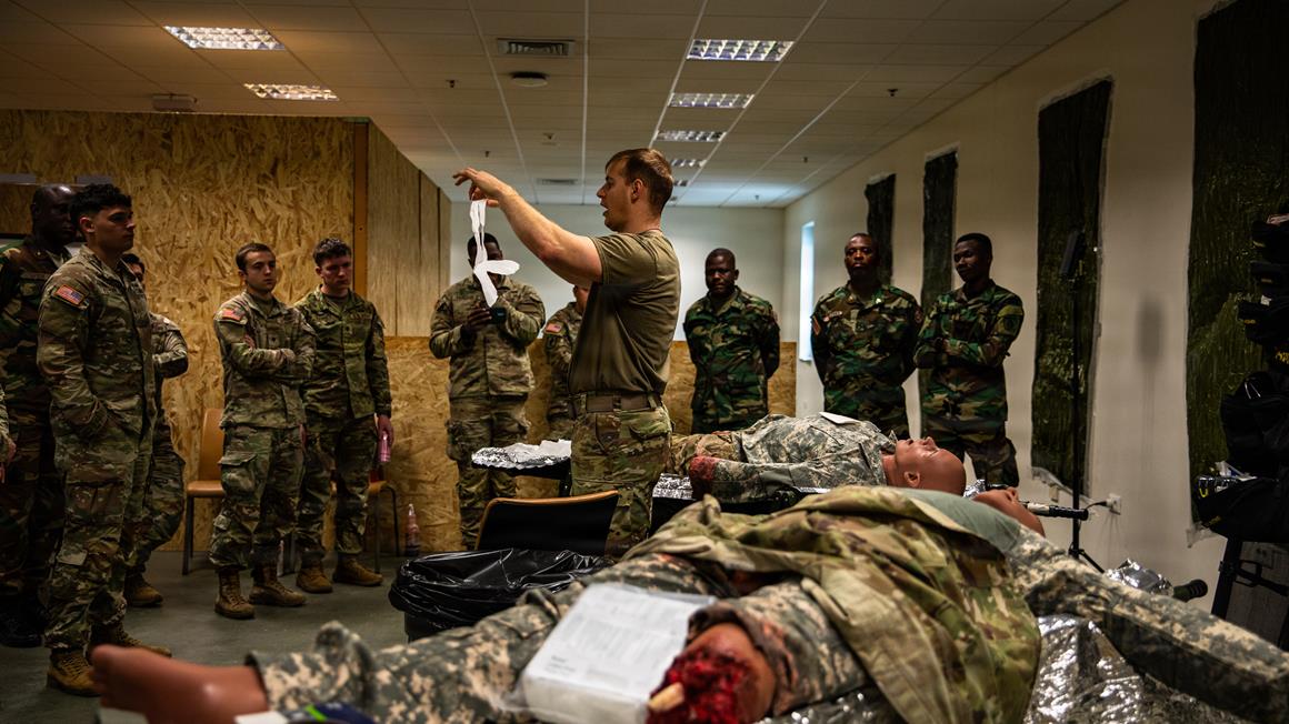 Ghana Armed Forces medics excel at U.S.-led Best Medic Competition in Italy
