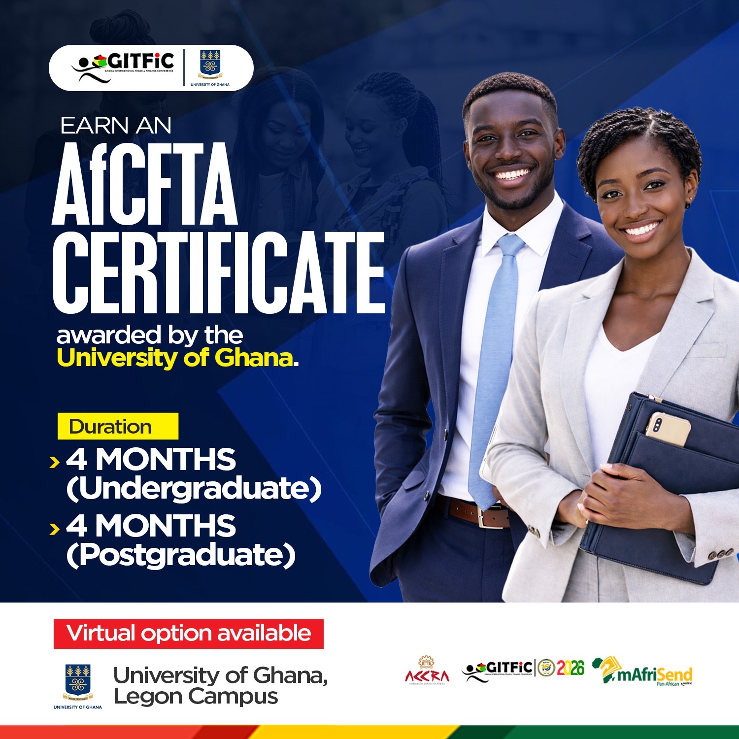 GITFiC announces opening of admissions for AfCFTA professional ...