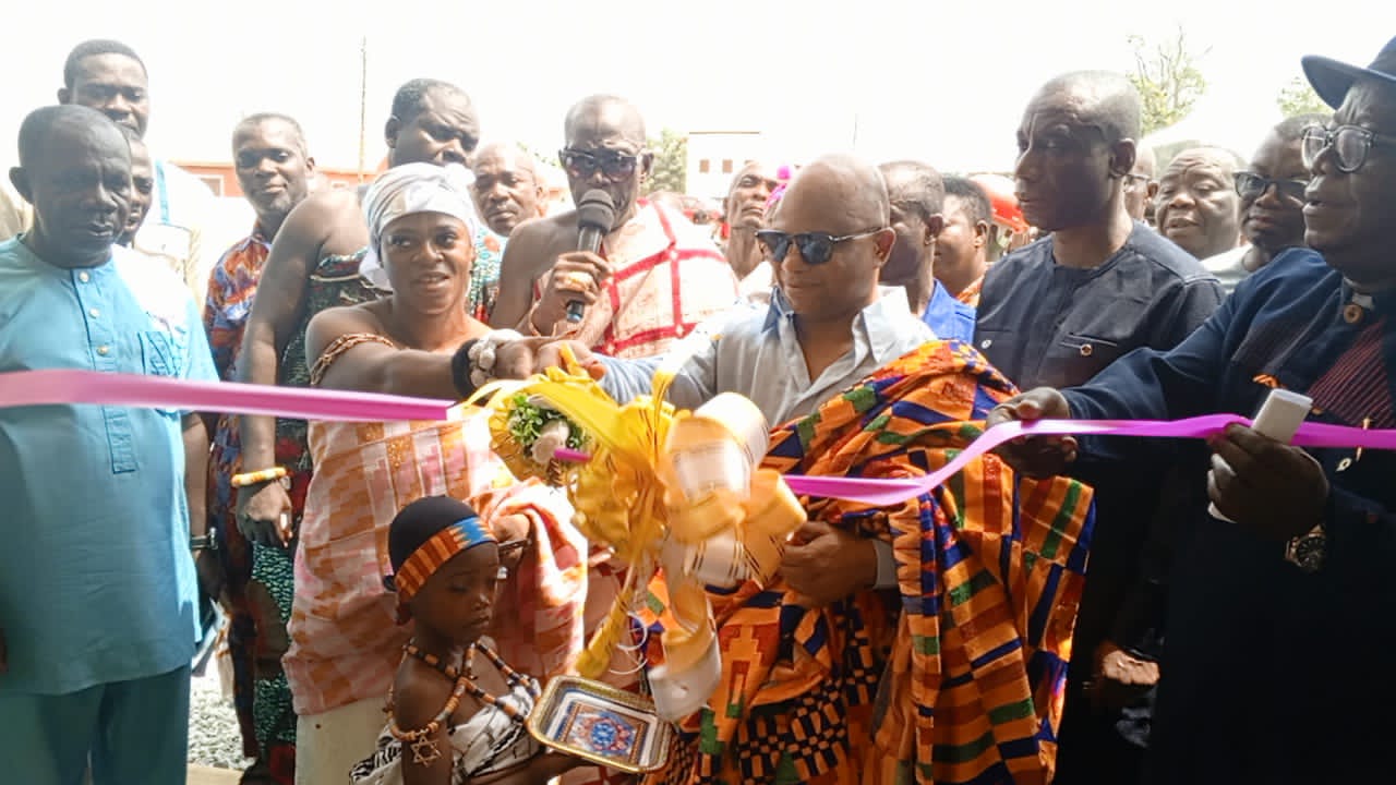 CEO of Rock Africa commissions six classroom block, other facilities at Ekroful