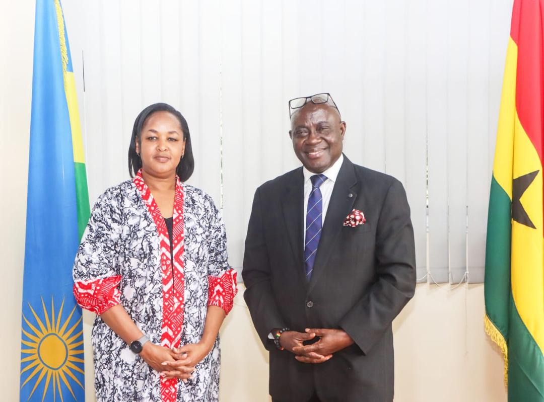 AFLIGA Executive Director calls on Rwanda’s High Commissioner, explore youth, women empowerment