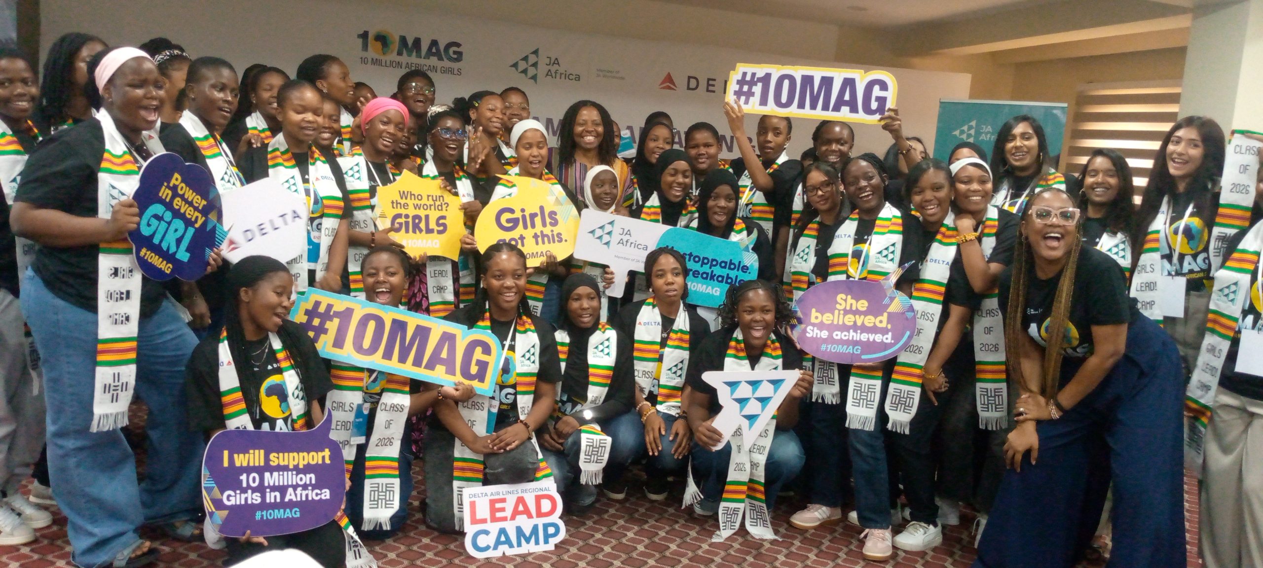 JA Africa LEAD Camp Graduates 61 Girls 