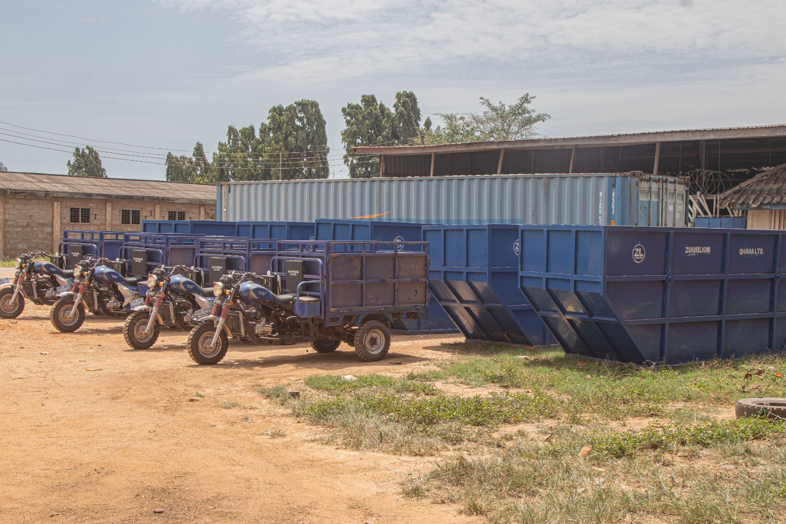 STMA procures tricycles, waste containers to handle waste | Ghana News ...