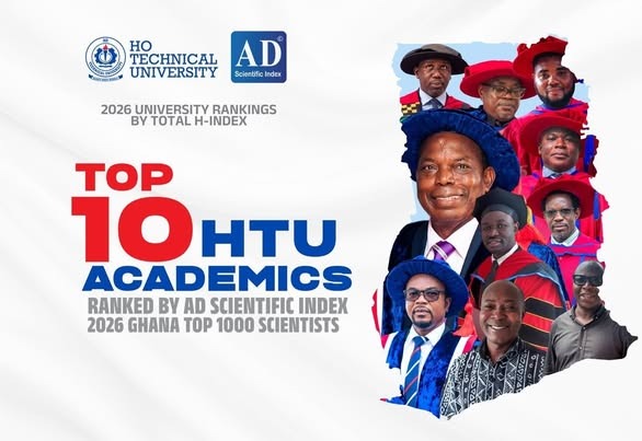 Ten HTU academics earn global recognition in AD Scientific index 