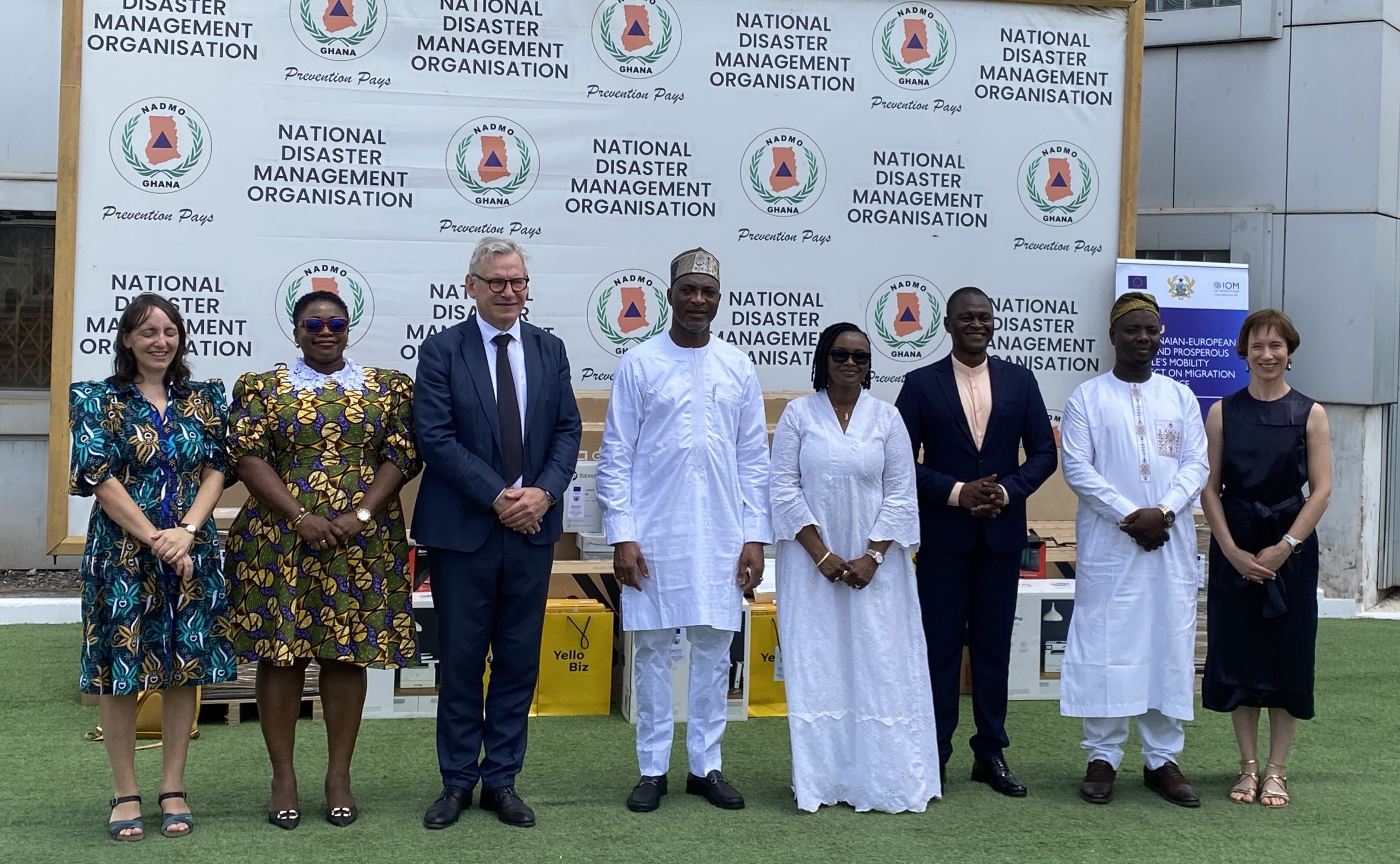 International Organisation for Migration donates equipment to strengthen NADMO’s emergency response